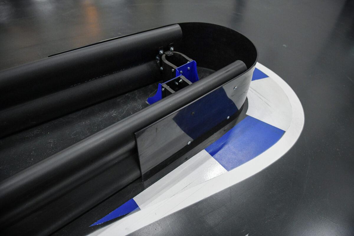 Floor coating for superior grip on your go-kart track