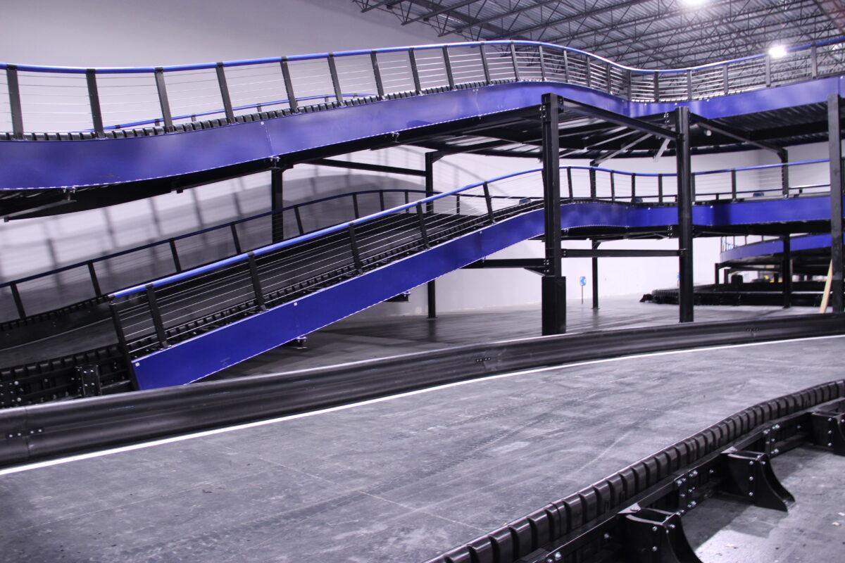 The Grid multilevel gokart track built by 360 Karting