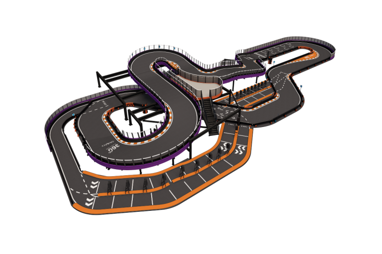Gravity Wandsworth designed and built by 360 Karting