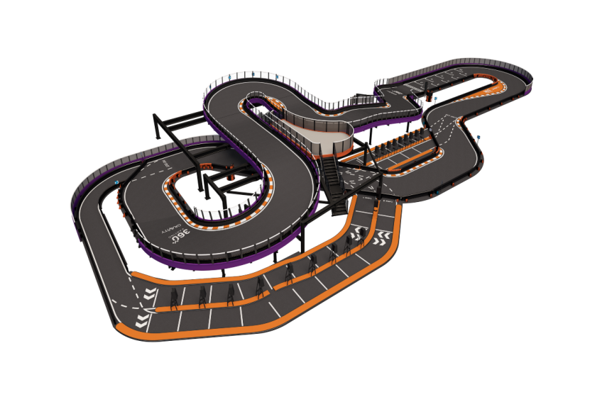 Gravity Wandsworth designed and built by 360 Karting
