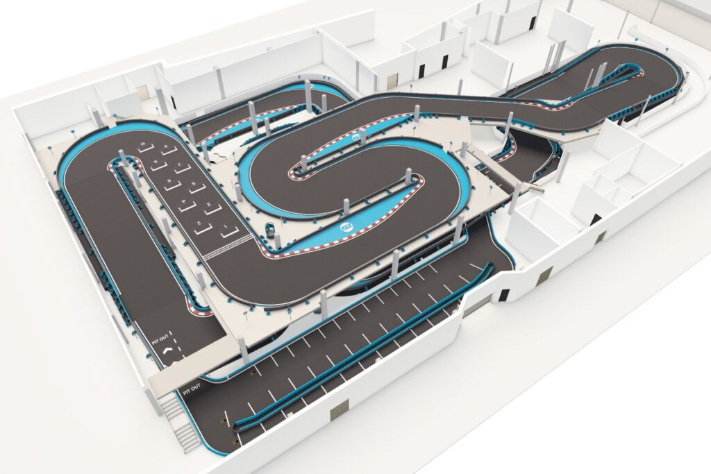 Teamsport The Wall Utrecht designed and built by 360 Karting