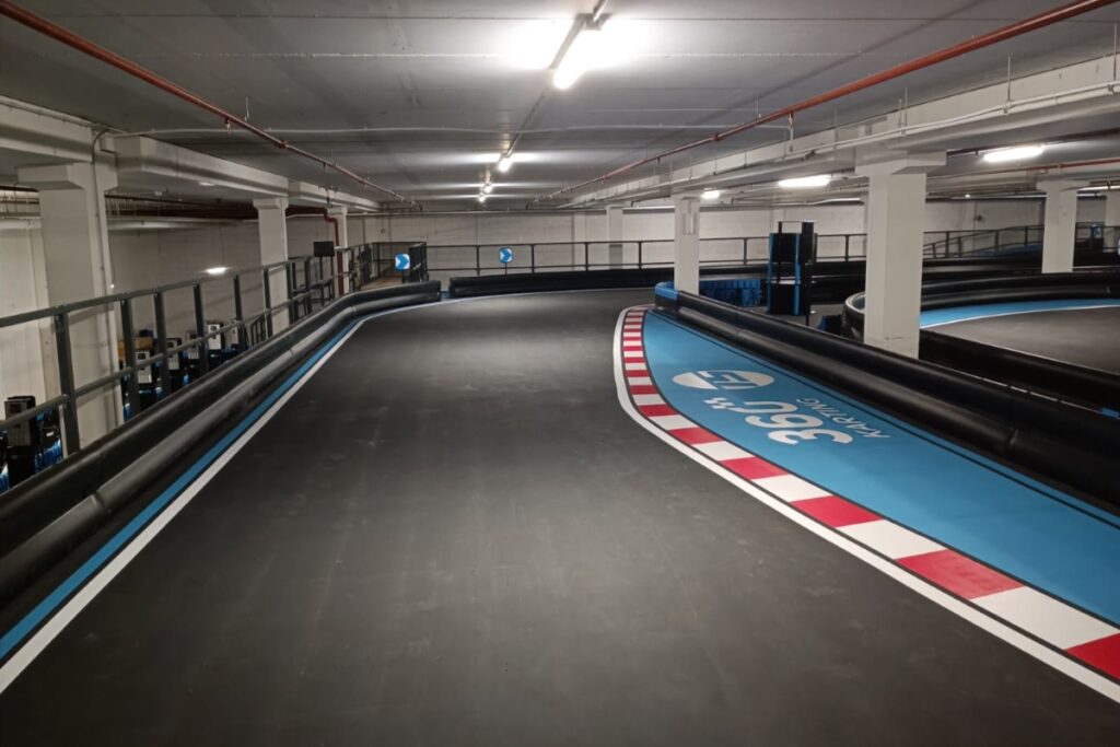 Teamsport The Wall Utrecht designed and built by 360 Karting